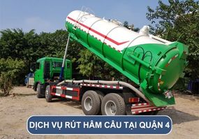 Dịch vụ rút hầm cầu quận 4