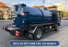 Dịch vụ rút hầm cầu tại Quận 6