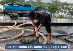 Dịch vụ thông tắc cống nghẹt tại TPHCM